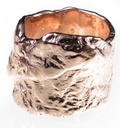 Raue Struktur Ring wild