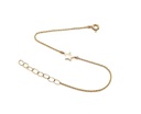 Sonne Mond u. Sterne - Armband Stern  585/000 Gelbgold
