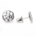 Stud earrings Punctured Jewellery 8mm