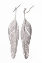 Playful Feathers Collection EArrings large