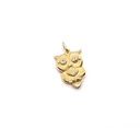 Pendant owl with brillants