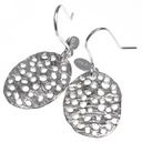 Earrings Punctured Jewellery oval